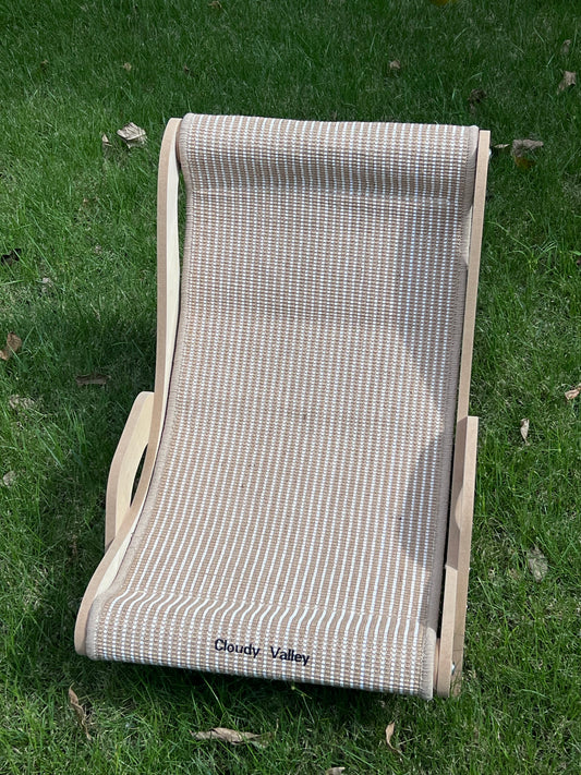 Dog Sofa Bed Indoor Dog Wooden Indoor Elevated Cat Bed with Removable Mattress Cover for Cats, Puppy Puppy or Small Animals (Grey, Medium)